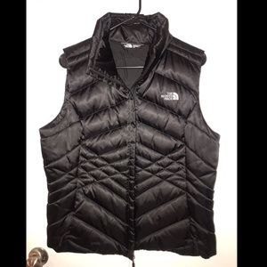 Women’s Black North Face Vest